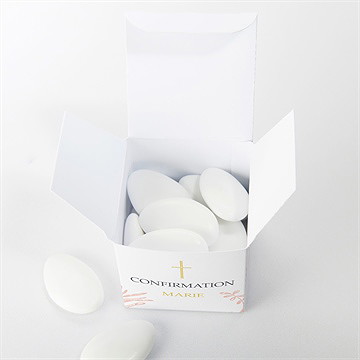 Boîte de dragées confirmation ma foi - Intérieur de la boîte