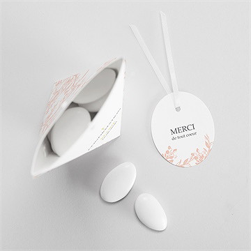 Boîte de dragées confirmation ma foi étui - Intérieur de la boîte