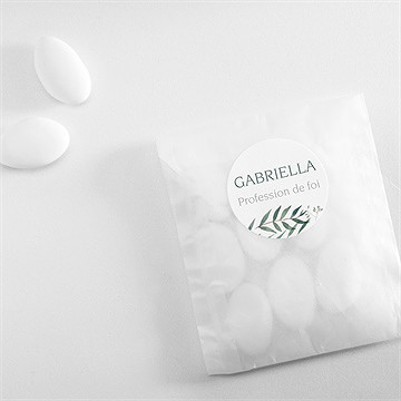 Sticker profession de foi valeurs - Mise en situation