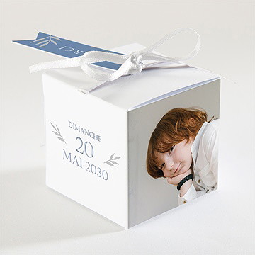 Boîte de dragées profession de foi fondamental - Détail de la boîte