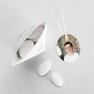 Boîte de dragées profession de foi âme étui - Intérieur de la boîte