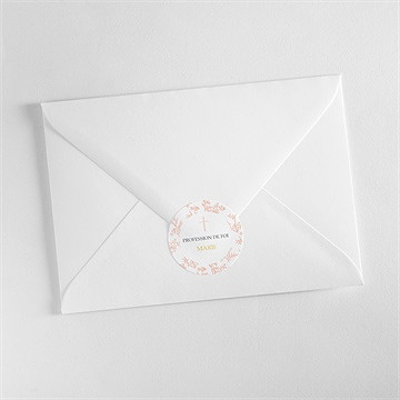 Sticker profession de foi toile de jouy - Mise en situation