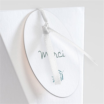 Boîte de dragées communion aquarelle sacrée étui - Détail de la boîte