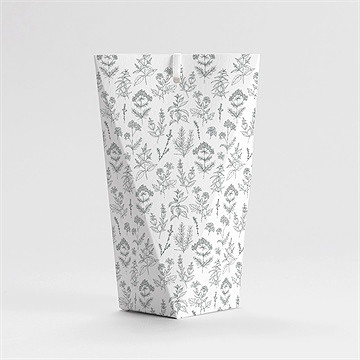 Boîte de dragées communion rayonnement étui - Dos de la boîte