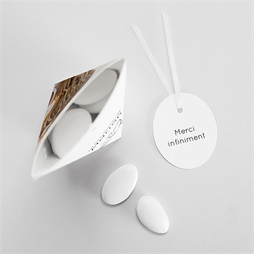 Boîte de dragées communion cadeau de communion étui - Intérieur de la boîte