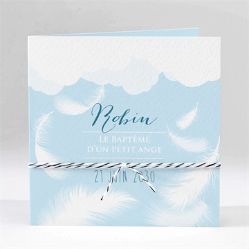 Carte pliée - carré