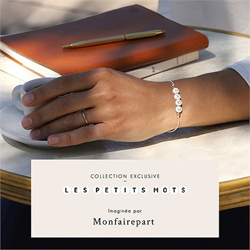 Faire-part naissance notre bijou triptyque - Vue marketing