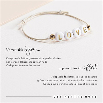 Faire-part naissance notre bijou triptyque - Vue réassurance