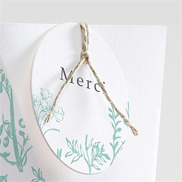 Boîte de dragées baptême gravure en rond étui - Détail de la boîte