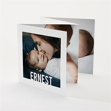 Faire-part naissance horizon accordéon