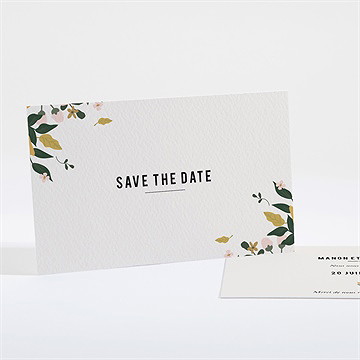 Save the Date mariage vintage champetre