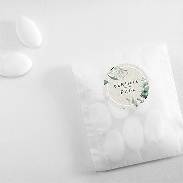 Sticker mariage sauvage - Mise en situation