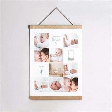 Affiche naissance douce sieste