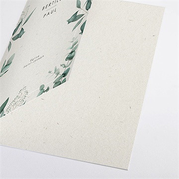 Livret de messe mariage sauvage - Détail du livret