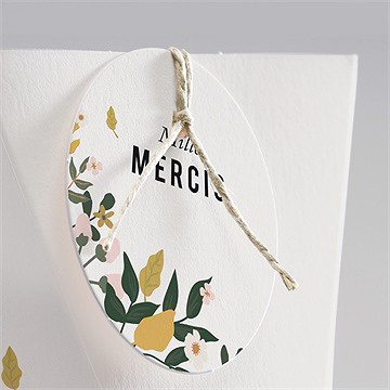 Boîte surprise mariage vintage champetre - Détail de la boîte