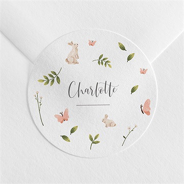 Sticker naissance champetre