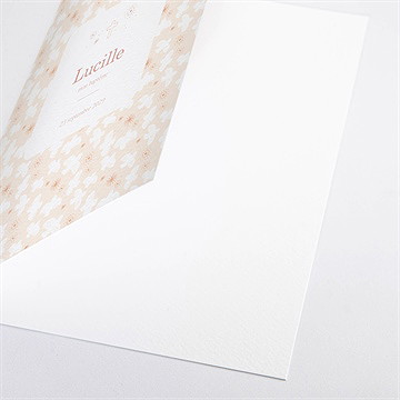 Livret de messe baptême l'envolée - Détail du livret