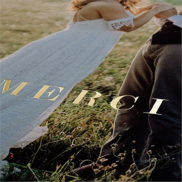 Remerciement mariage vintage champetre - Détail de la carte