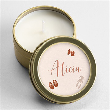 Bougie naissance enfantine