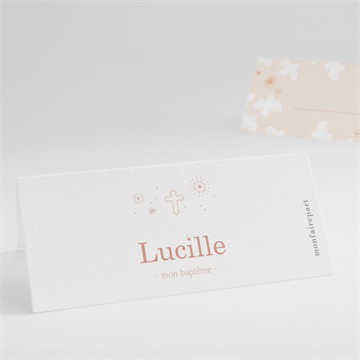 Marque-place baptême l'envolée sticker