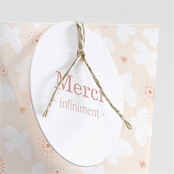 Boîte de dragées communion toujours plus haut etui - Détail de la boîte