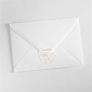 Sticker baptême l'envolée - Mise en situation