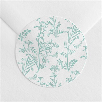 Sticker naissance tradition