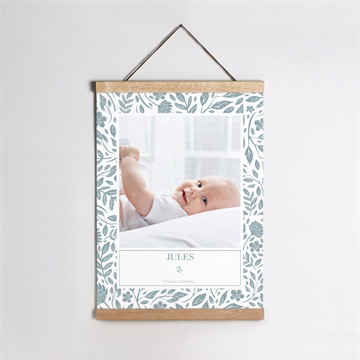 Affiche naissance adorable