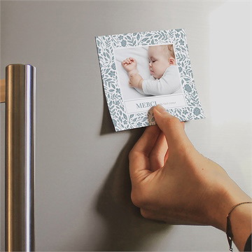 Remerciement naissance adorable - Mise en situation