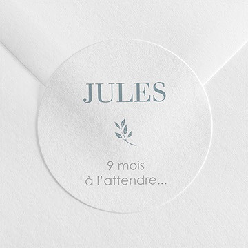 Sticker naissance adorable