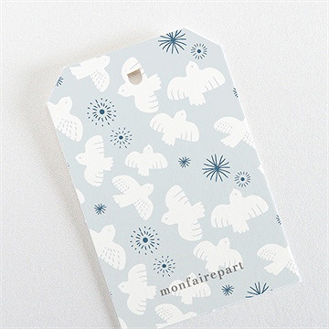 Etiquette baptême horizons - Dos de l'étiquette