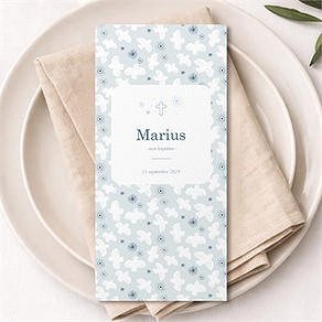 Menu baptême horizons
