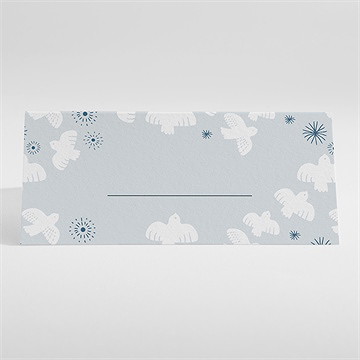 Marque-place communion vertige - Dos du marque-place