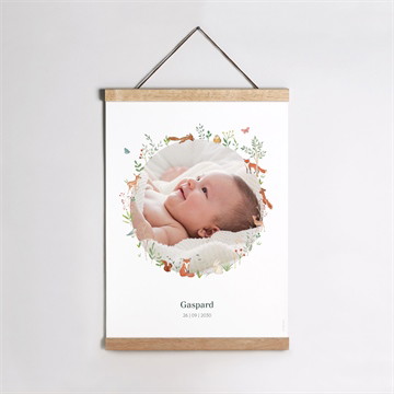 Affiche naissance gaiement