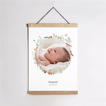 Affiche naissance gaiement