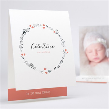 Carte pliée - portrait