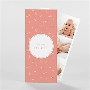 Faire-part naissance instants de vie photomaton