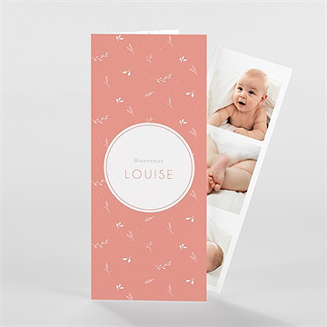 Faire-part naissance instants de vie photomaton