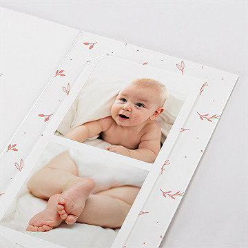 Faire-part naissance instants de vie photomaton - Détail du faire-part