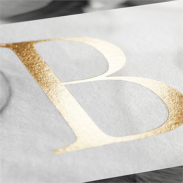 Faire-part naissance welcome baby! dorure - Détail du faire-part