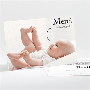 Remerciement naissance petit trésor