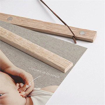 Affiche naissance petite beauté - Détail de l'affiche