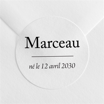 Sticker naissance petite beauté