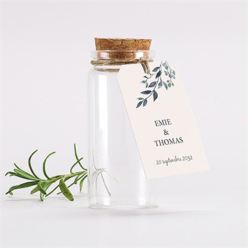 Mignonette mariage bel eclat étiquette