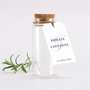 Mignonette mariage en relief