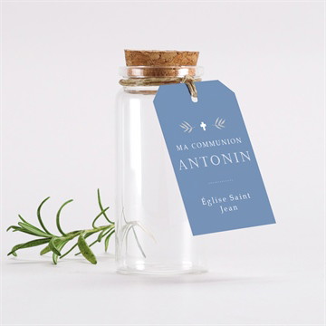 Mignonette communion bleu myosotis magnet