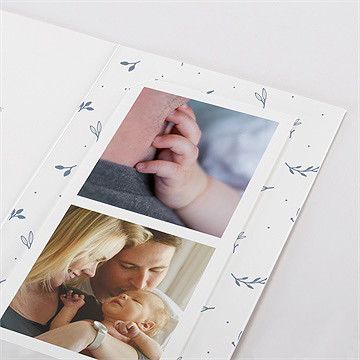 Faire-part naissance petite folie photomaton - Détail du faire-part