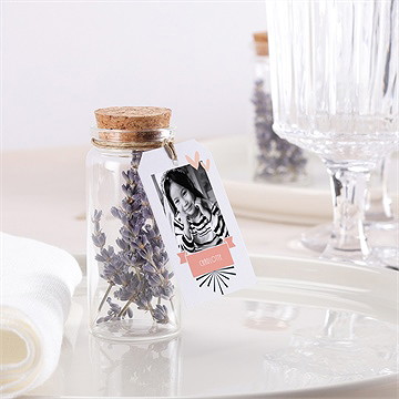 Mignonette communion beauté essentielle étiquette - Mise en situation