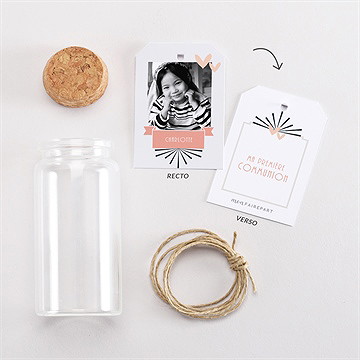 Mignonette communion beauté essentielle étiquette - Vue d'ensemble