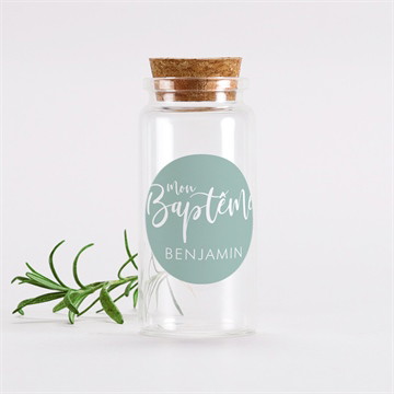 Mignonette baptême jeu de mots sticker